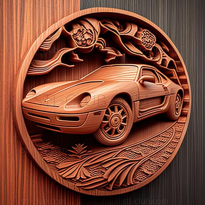 3D мадэль Porsche 928 (STL)